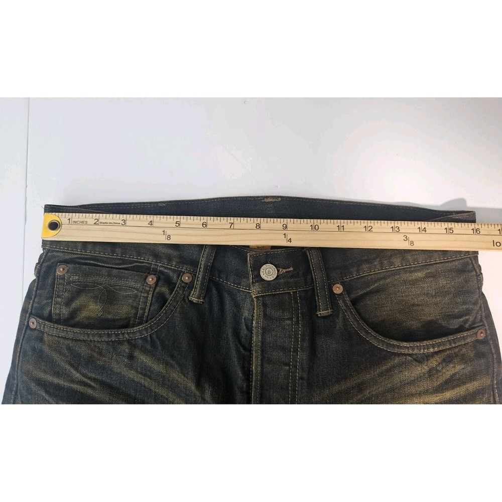 RRL Ralph Lauren Men's Slim Fit Shuttle Woven Sanforized Selvedge Jeans 32x30 - Picture 14 of 16